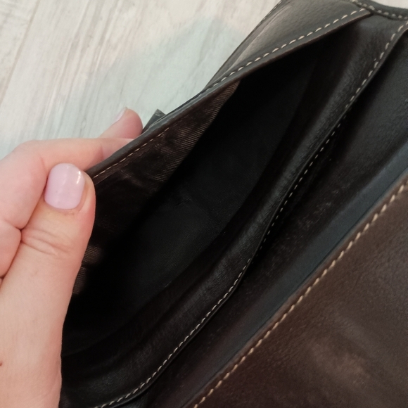 Auth GUCCI GG Canvas & Leather Brown Bifold Long Wallet Purse Women's - Picture 14 of 16